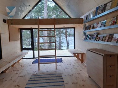 Dagsturhytta Fjordablikk i  Masfjorden kommune