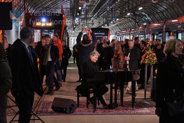 Biletet er frå markeringa av ferdig bybanelinje 2 til Fyllingsdalen 18. november 2022