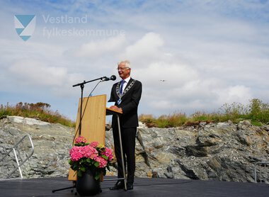 Opning av Bømlo fiskerihamn 21. juni 2024