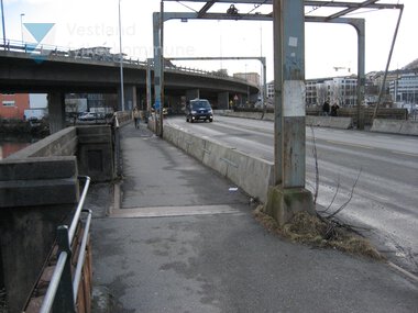 Ombygging av Gamle Nygårdsbo frå bilbru til bybanebru