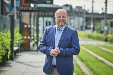 Prosjektdirektør Arve Tjønn Rinde i Bybanen Utbygging