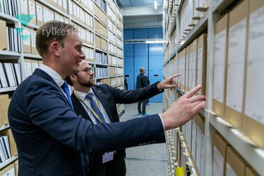 Opninga av nytt arkivbygg