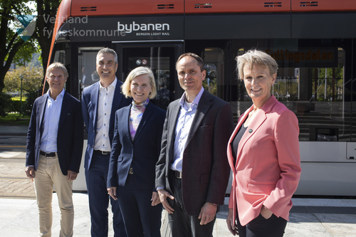 Kontraktssignering - Prosjektering av Bybanen til Åsane