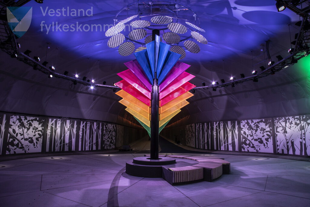 Solur i Fyllingsdalstunnelen 