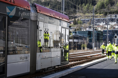 Testkøyring av Bybanen linje 2