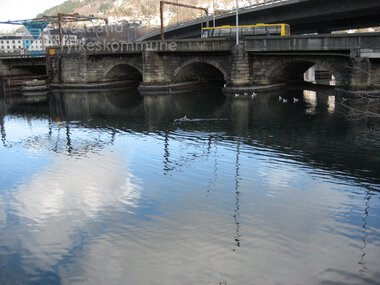 Ombygging av Gamle Nygårdsbo frå bilbru til bybanebru
