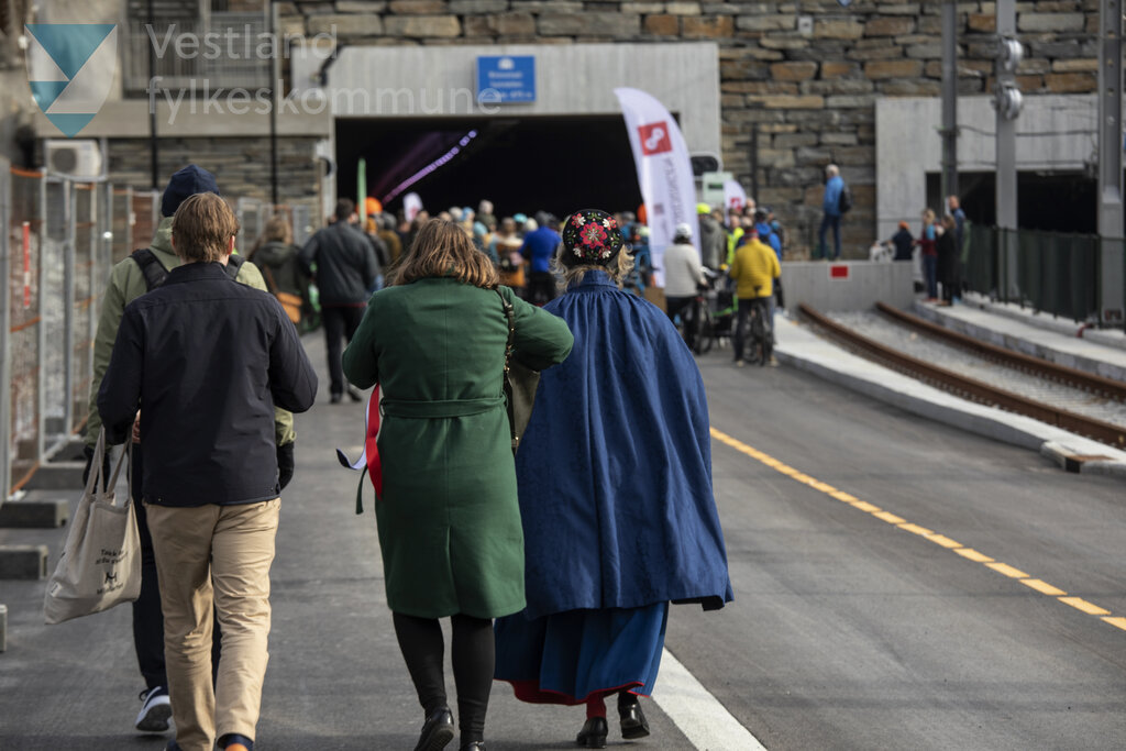 Kronstadtunnelen  åpningsdag