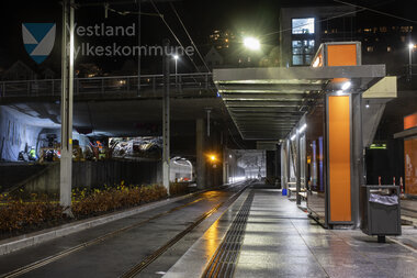 Linje 2  - Kristianborg haldeplass