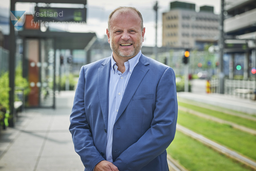 Prosjektdirektør Arve Tjønn Rinde i Bybanen Utbygging