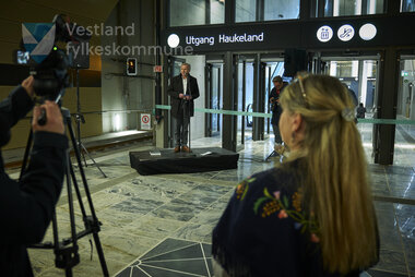 Ferdig bybane linje 2 Sentrum  - Fyllingsdalen 18. november 2022