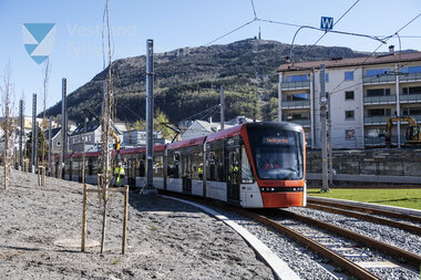 Testkøyring av Bybanen linje 2