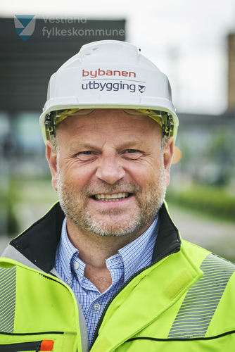Prosjektdirektør Arve Tjønn Rinde i Bybanen Utbygging