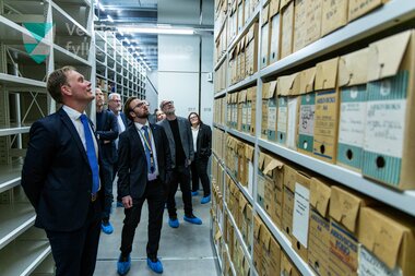 Opninga av nytt arkivbygg