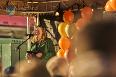 Biletet er frå markeringa av ferdig bybanelinje 2 til Fyllingsdalen 18. november 2022