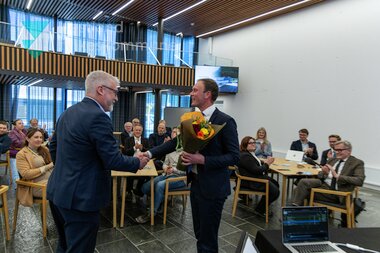 Opninga av nytt arkivbygg