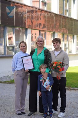 Bedriftsutviklingsprisen i landbruket 2024 i Vestland gjekk til Vossabia AS