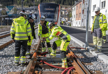 Testkøyring av Bybanen linje 2