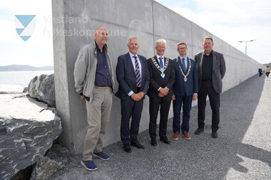 Opning av Bømlo fiskerihamn 21. juni 2024