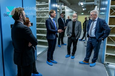 Opninga av nytt arkivbygg