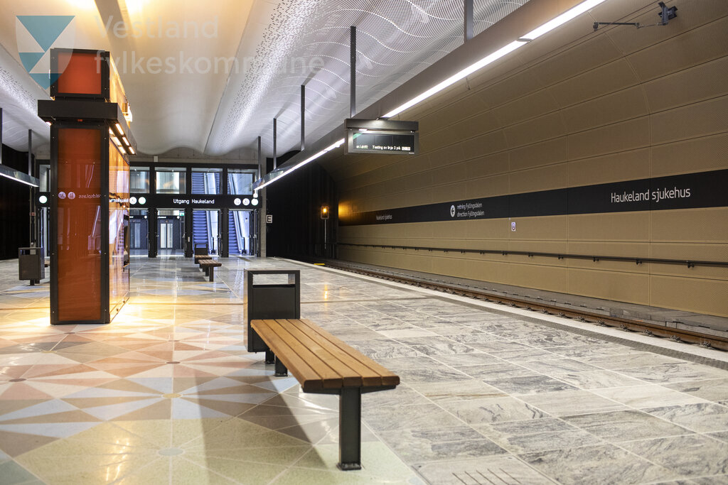 Linje 2 - Haukeland sjukehus haldeplass