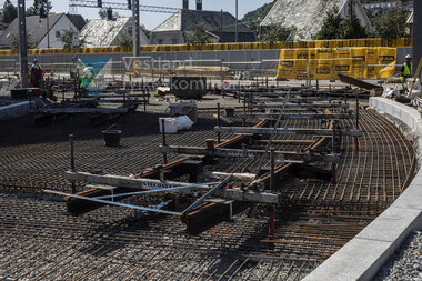 Montering av avviksspor, Kronstad, Juli 2021