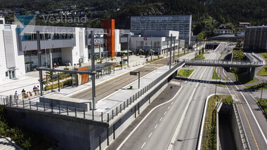 Fyllingsdalen Terminal  - Bane