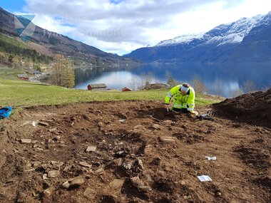 Arkeologiske registreringar ved Nes i Luster