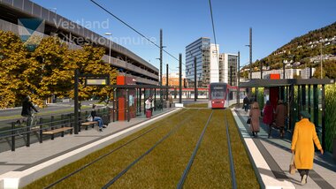 Bystasjonen holdeplass