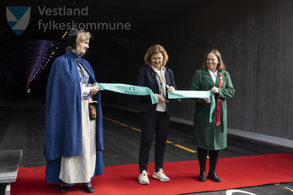 Kronstadtunnelen  åpningsdag