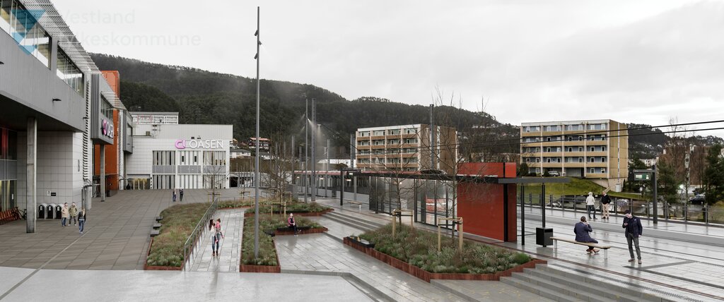 Fyllingsdalen terminal holdeplass