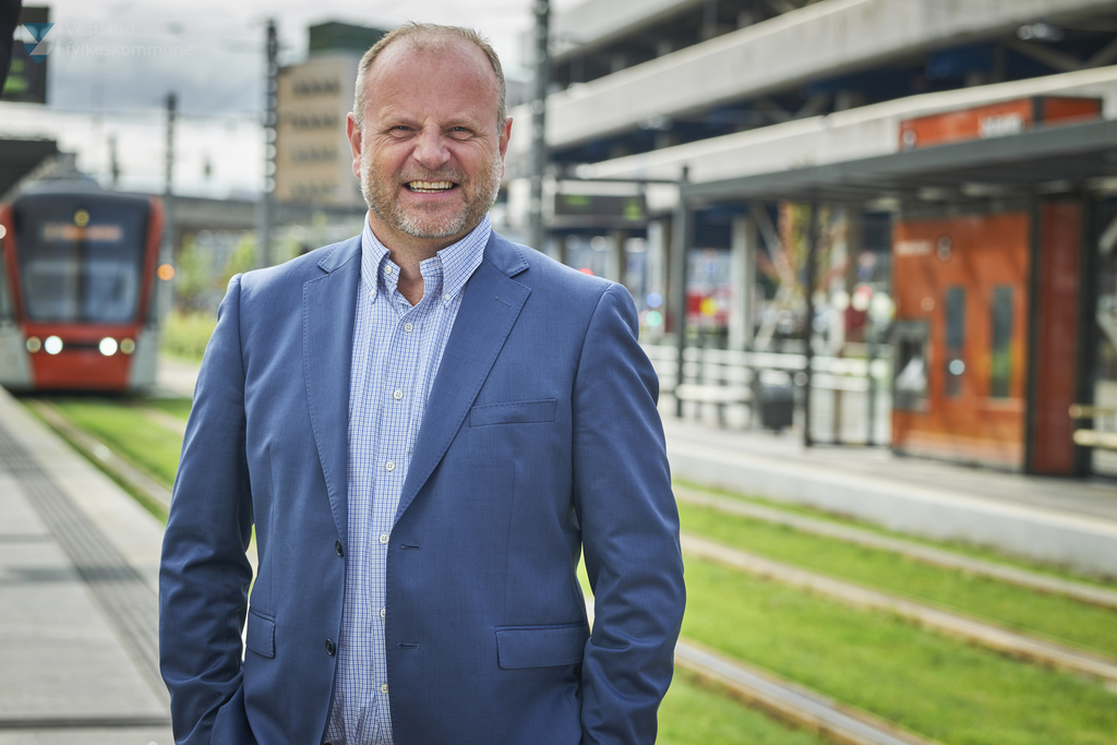Prosjektdirektør Arve Tjønn Rinde i Bybanen Utbygging