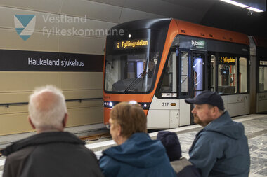 Linje 2 - Haukeland sjukehus haldeplass