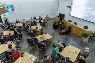 Opninga av nytt arkivbygg