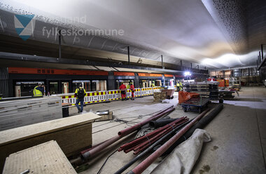 Testkøyring av Bybanen linje 2