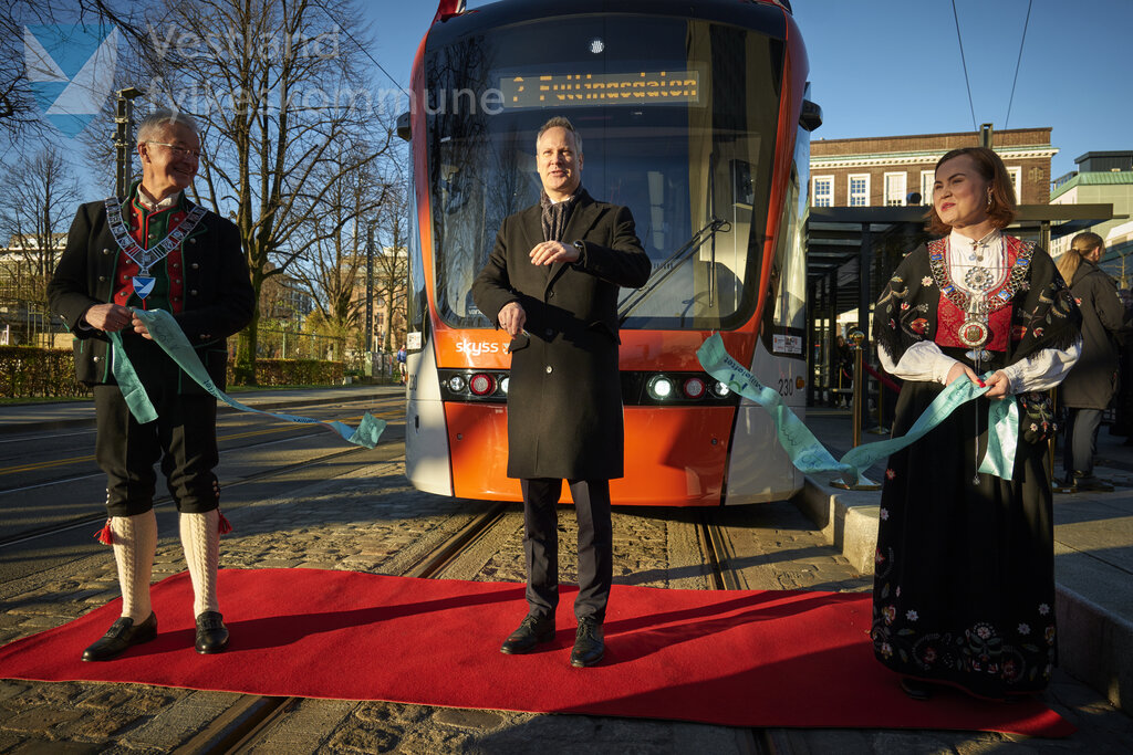 Ferdig bybane linje 2 Sentrum  - Fyllingsdalen 18. november 2022
