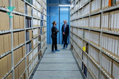 Opninga av nytt arkivbygg