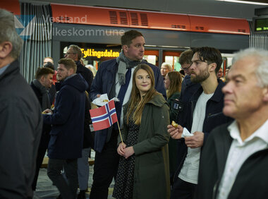 Ferdig bybane linje 2 Sentrum  - Fyllingsdalen 18. november 2022