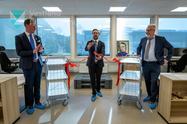 Opninga av nytt arkivbygg