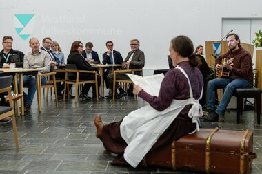 Opninga av nytt arkivbygg