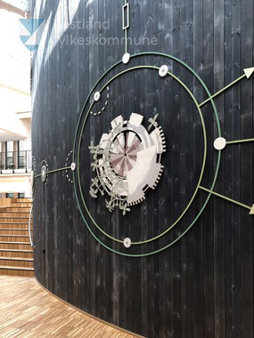 Førde vidaregåande skule - Interiør og utsmykking 