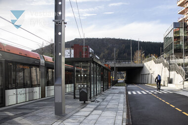 Linje 2 - Kronstad haldeplass