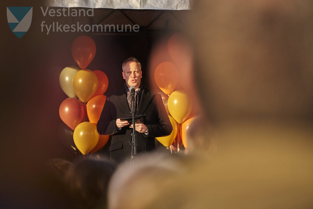 Biletet er frå markeringa av ferdig bybanelinje 2 til Fyllingsdalen 18. november 2022