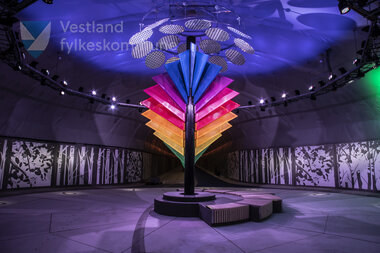 Solur i Fyllingsdalstunnelen 