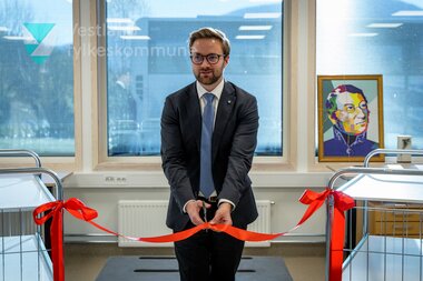 Opninga av nytt arkivbygg