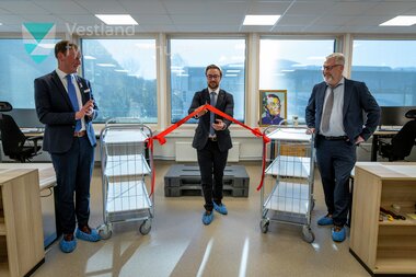 Opninga av nytt arkivbygg