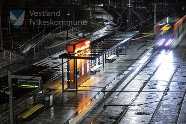 Linje 2  - Kronstad haldeplass