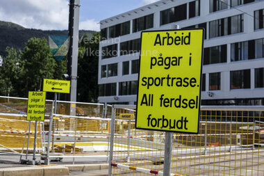 Arbeid i sporet, Kronstad, 2021