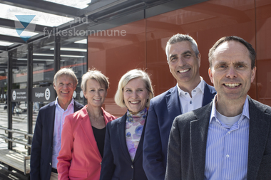 Kontraktssignering - Prosjektering av Bybanen til Åsane