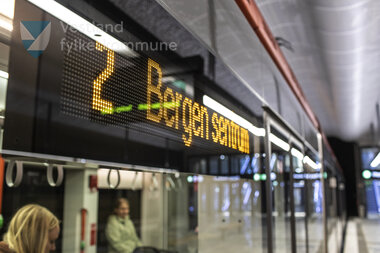Linje 2 - Haukeland sjukehus haldeplass