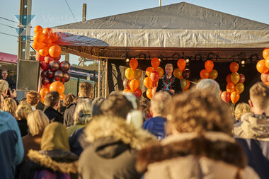 Biletet er frå markeringa av ferdig bybanelinje 2 til Fyllingsdalen 18. november 2022